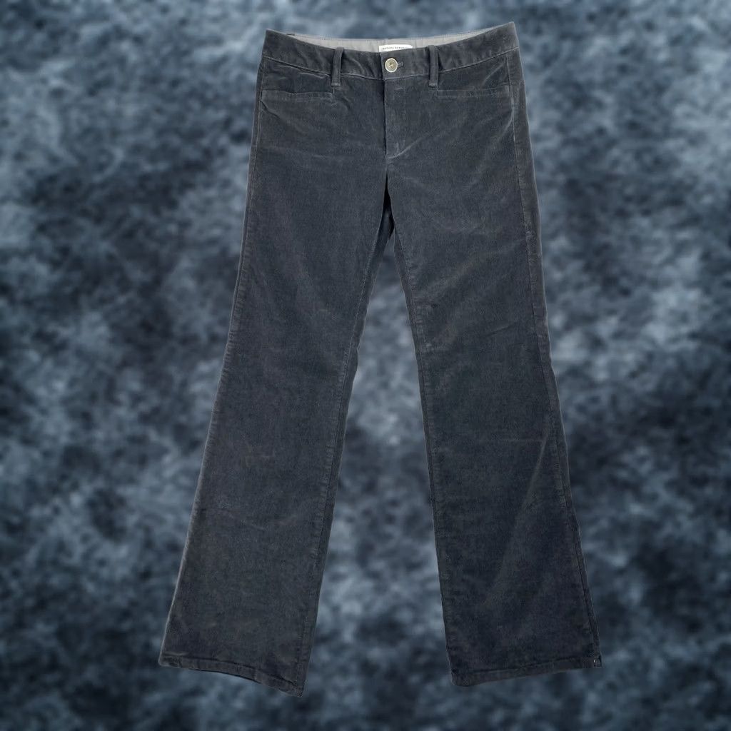 Banana Republic Banana Republic Corduroy Pants Women's 28 Gray Bootcut Mid Rise Straight Leg Casual Travel Staples Size 28" / US 6 / IT 42 - 1 Thumbnail
