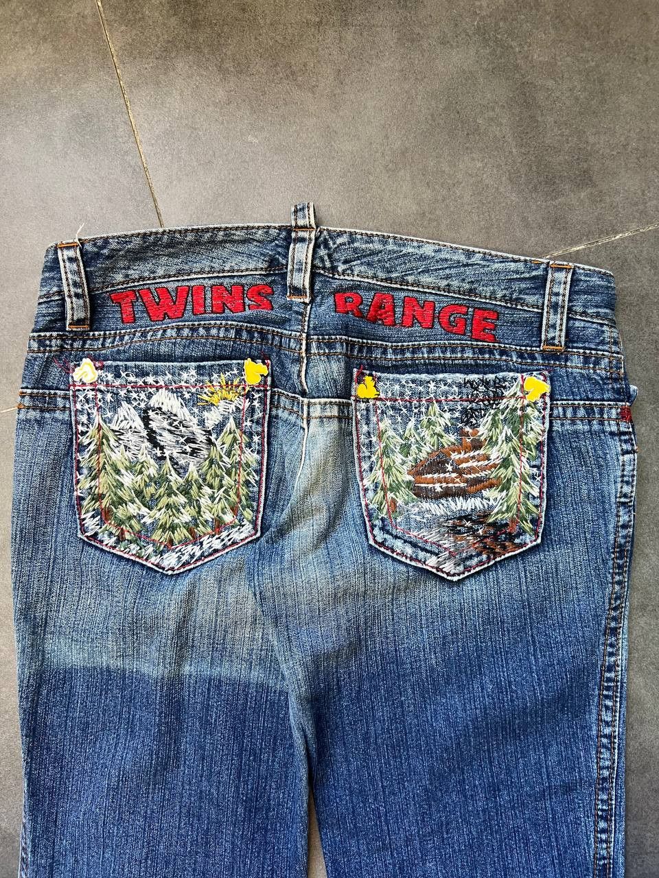 Dsquared2 F/W2005 Dsquared2 'Twins Range' Embroidery Pocket Size US 28 / EU 44 - 2 Thumbnail