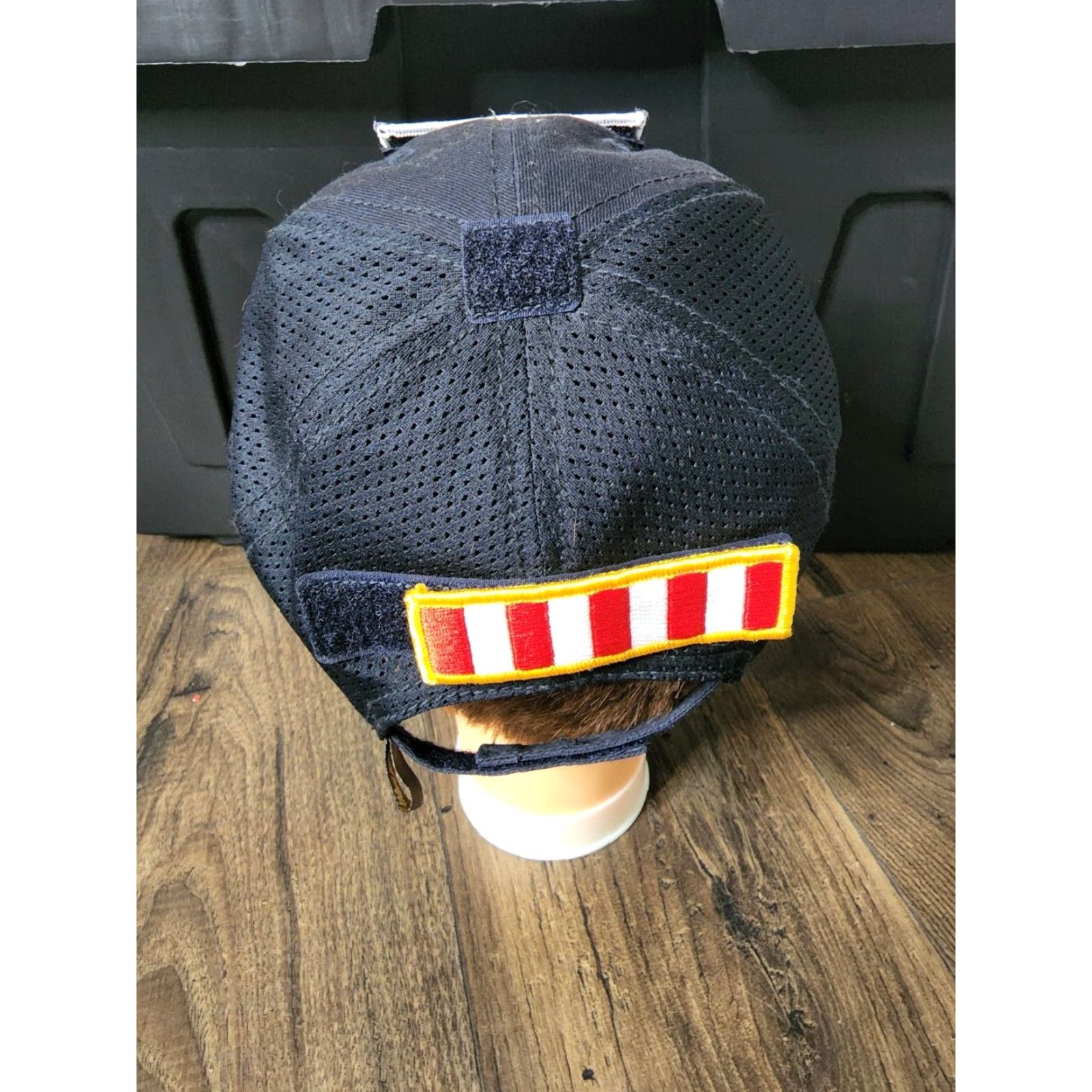 Vintage Condor Cap Adjustable Baseball Cap Men Blue Strap Back Tactical Hat Patches USA Don’t Give Up The Ship baseball cap Size ONE SIZE - 3 Thumbnail