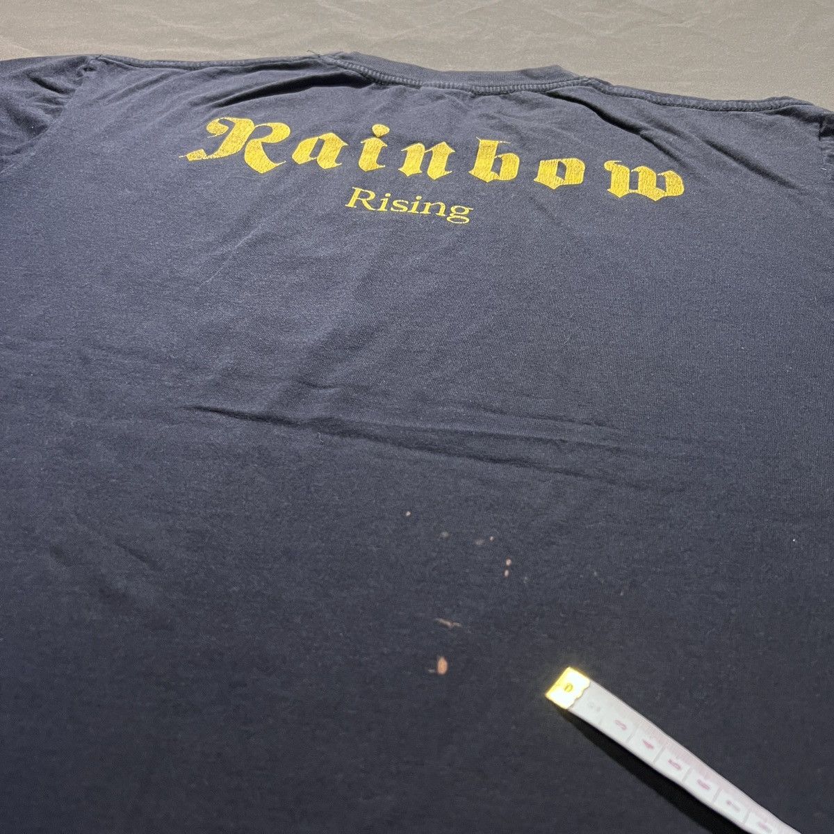 Band Tees Vintage Y2K RAINBOW Tee Heavy metal Hard rock Size US L / EU 52-54 / 3 - 9 Thumbnail