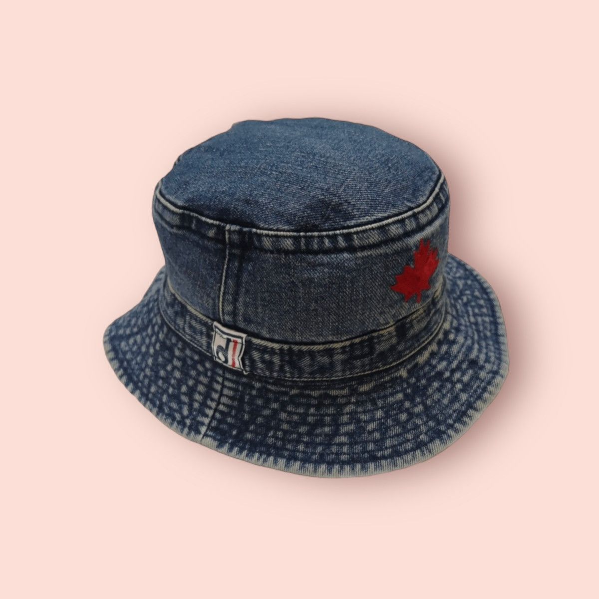 Denim Tears Red Cotton Wreath Fitted Hat