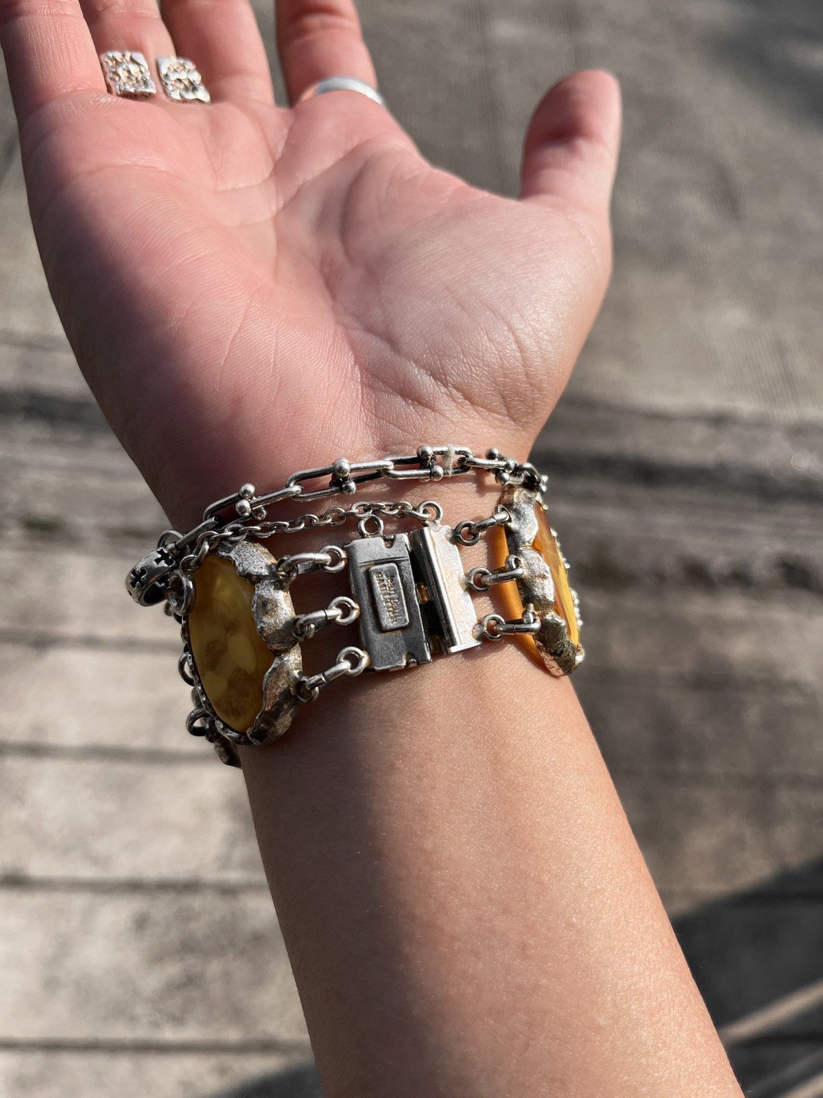 Jean Paul Gaultier Jean Paul Gaultier Amber Chain Bracelet Size ONE SIZE - 2 Thumbnail