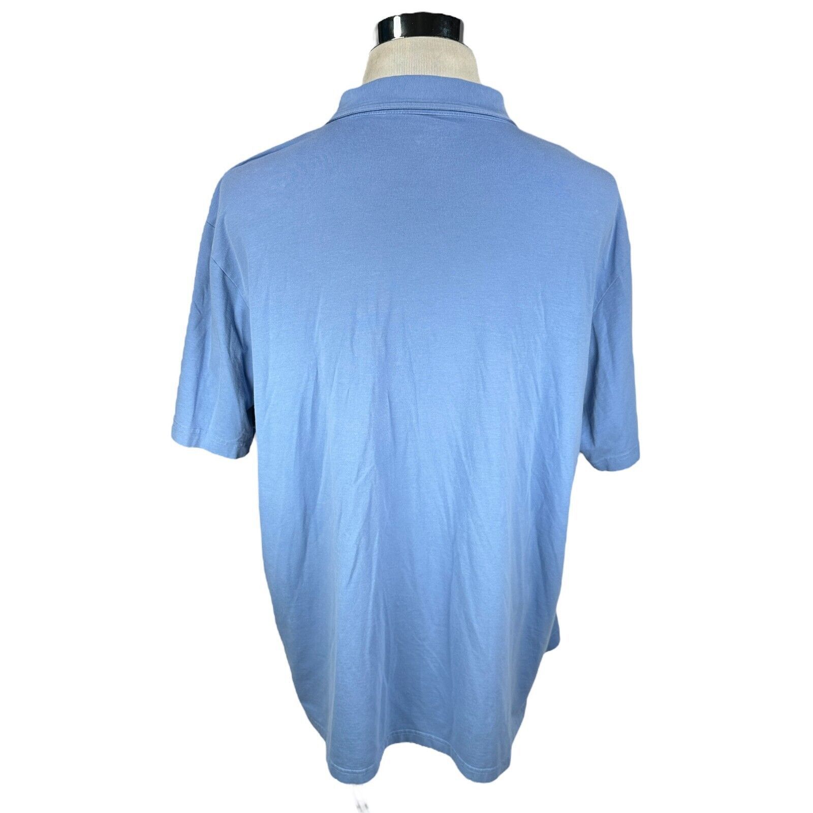Peter Millar Peter Millar Seaside Wash Polo Shirt Men’s 2XL XXL Blue Size US XXL / EU 58 / 5 - 4 Thumbnail