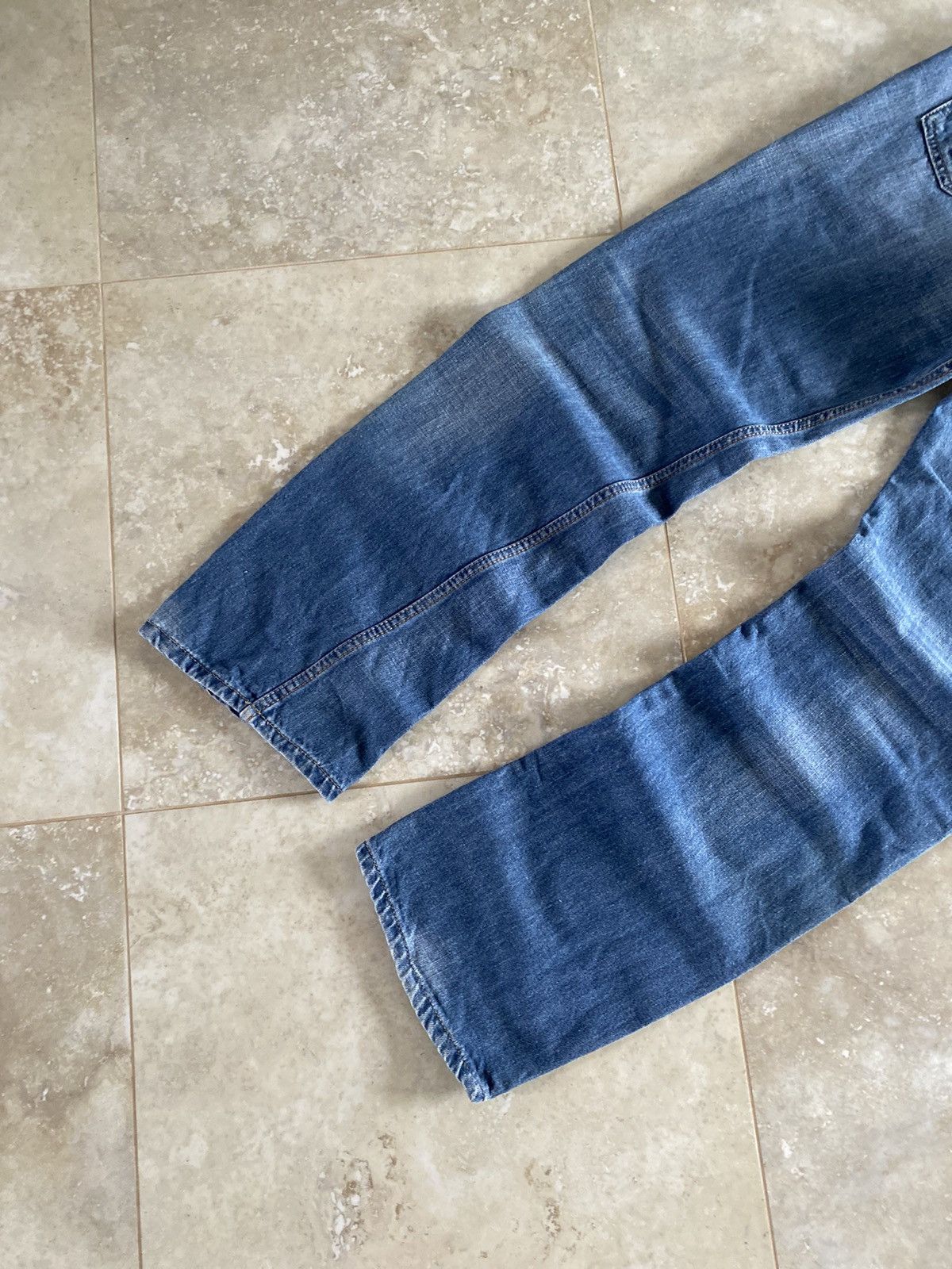 Diesel Diesel Vintage Jeans Baggy Flared Japanese Washed Y2K Wide Size US 32 / EU 48 - 3 Thumbnail