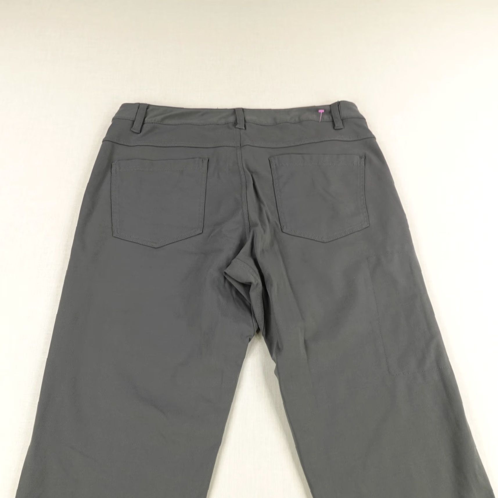 Vintage BYLT Pants Mens Large Gray Everyday Pant 2.0 Stretch Modern Chino Straight Fit Office Casual Men’s Style Men's Size US 33 - 5 Thumbnail
