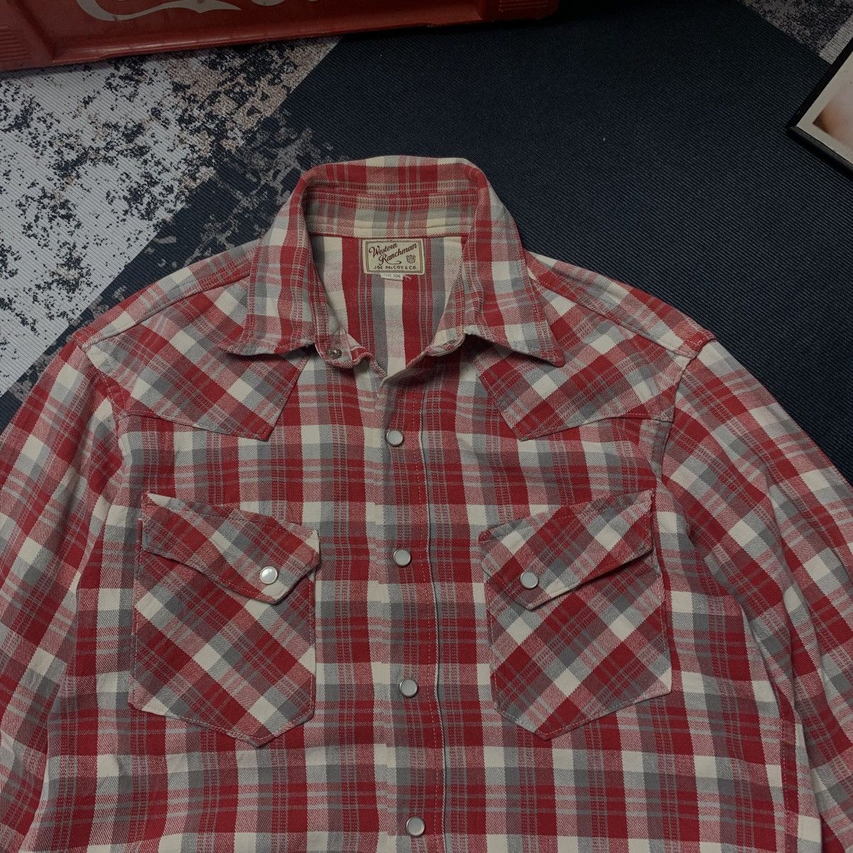 The Real McCoy's Joe McCOY Western Button Up shirt Size US M / EU 48-50 / 2 - 3 Thumbnail