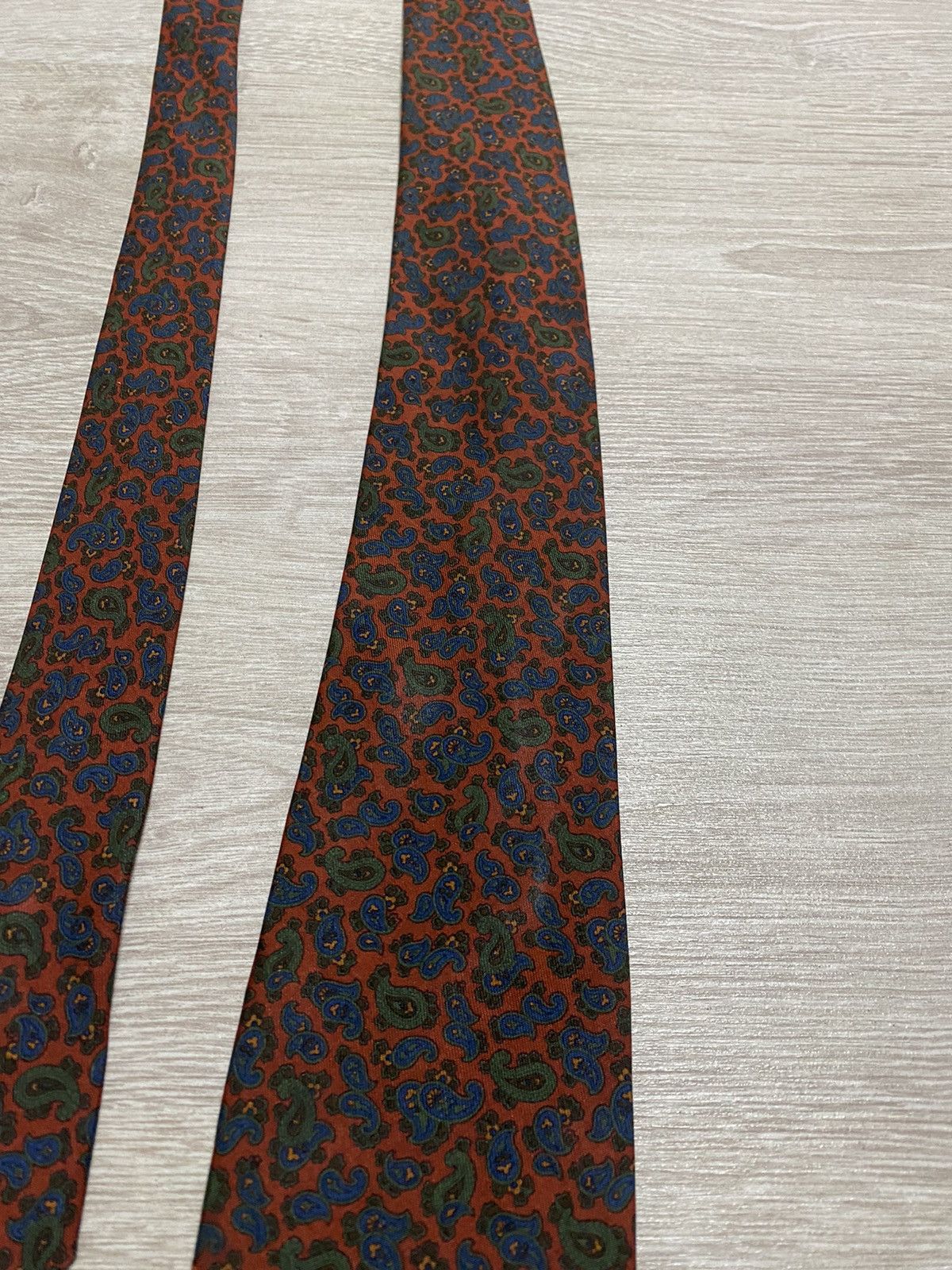 Vintage Vintage YSL Yves Saint Laurent Paris All Silk Ties Size ONE SIZE - 2 Thumbnail