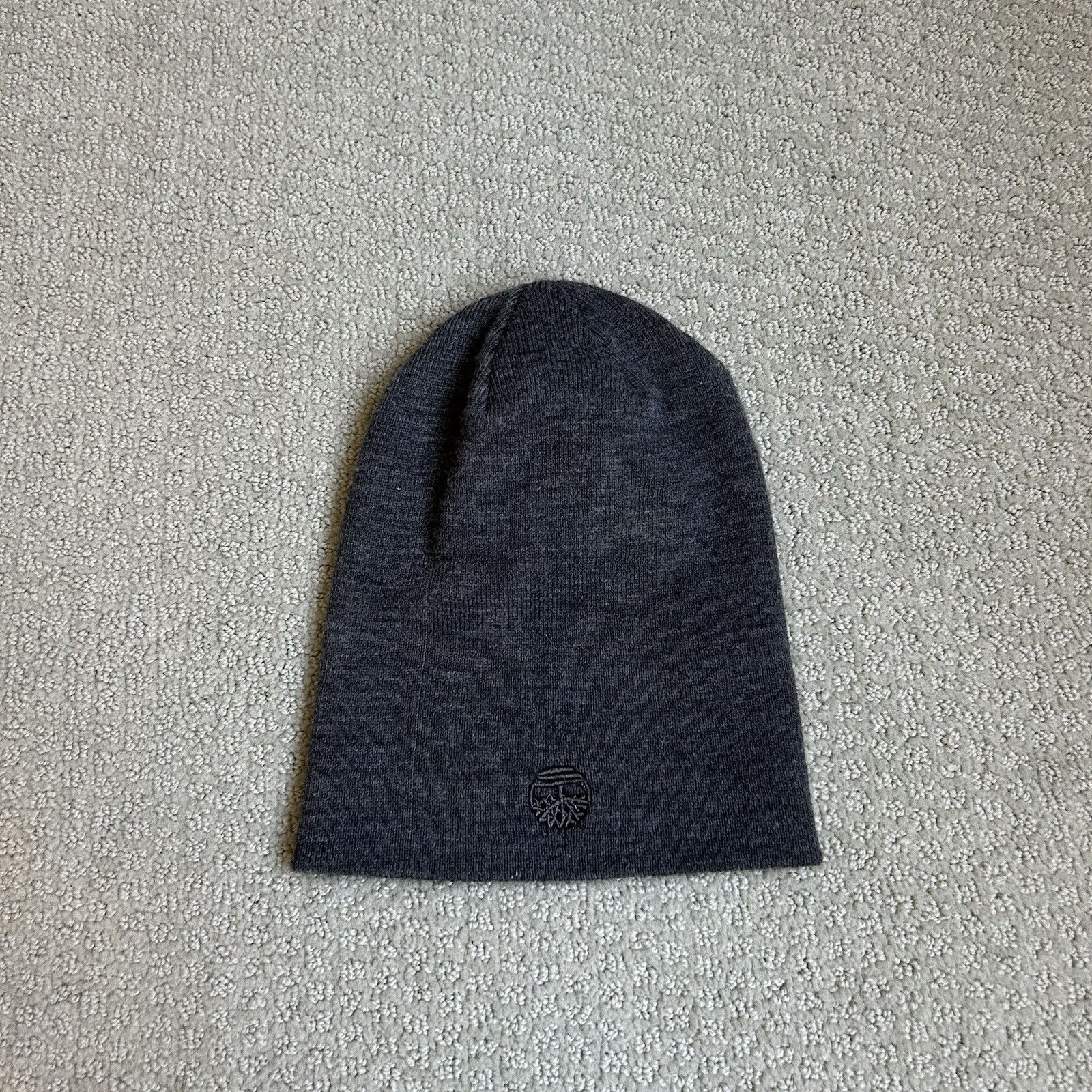 Timberland Timberland Men’s Logo Cuff Watch Cap Beanie Winter Hat Gray Size ONE SIZE - 9 Thumbnail