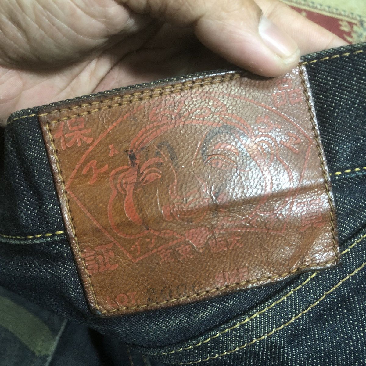 Evisu × Japanese Brand × Vintage Evisu Jeans Selvedge Size US 34 / EU 50 - 3 Thumbnail