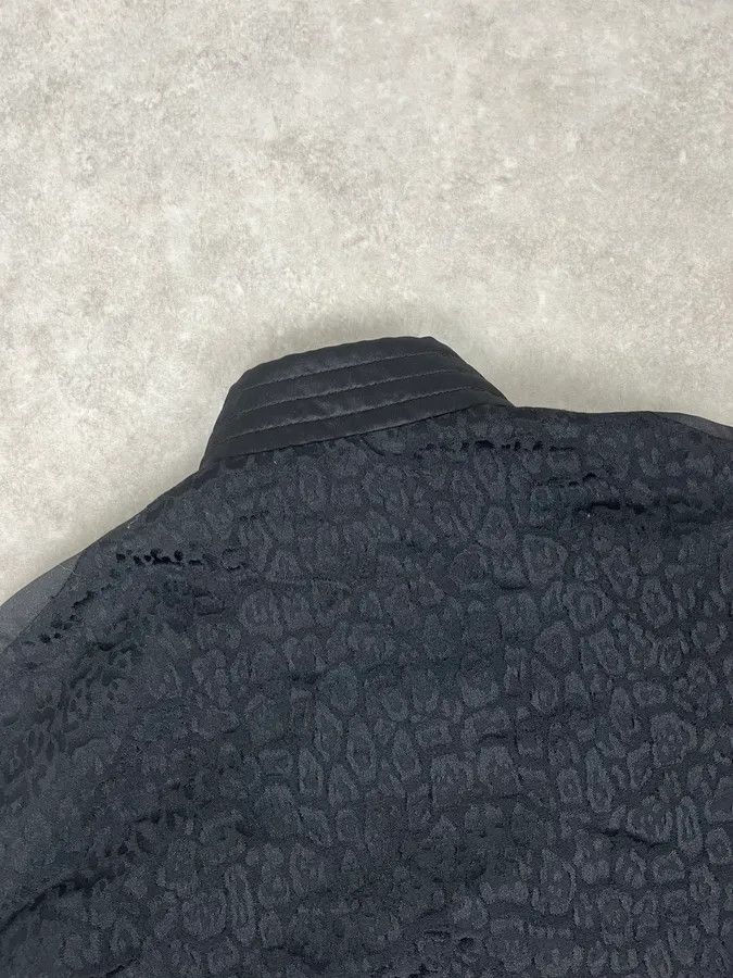 Just Cavalli AW2018 Cavalli Black Leopard Nylon Bomber Jacket Size US M / EU 48-50 / 2 - 6 Thumbnail