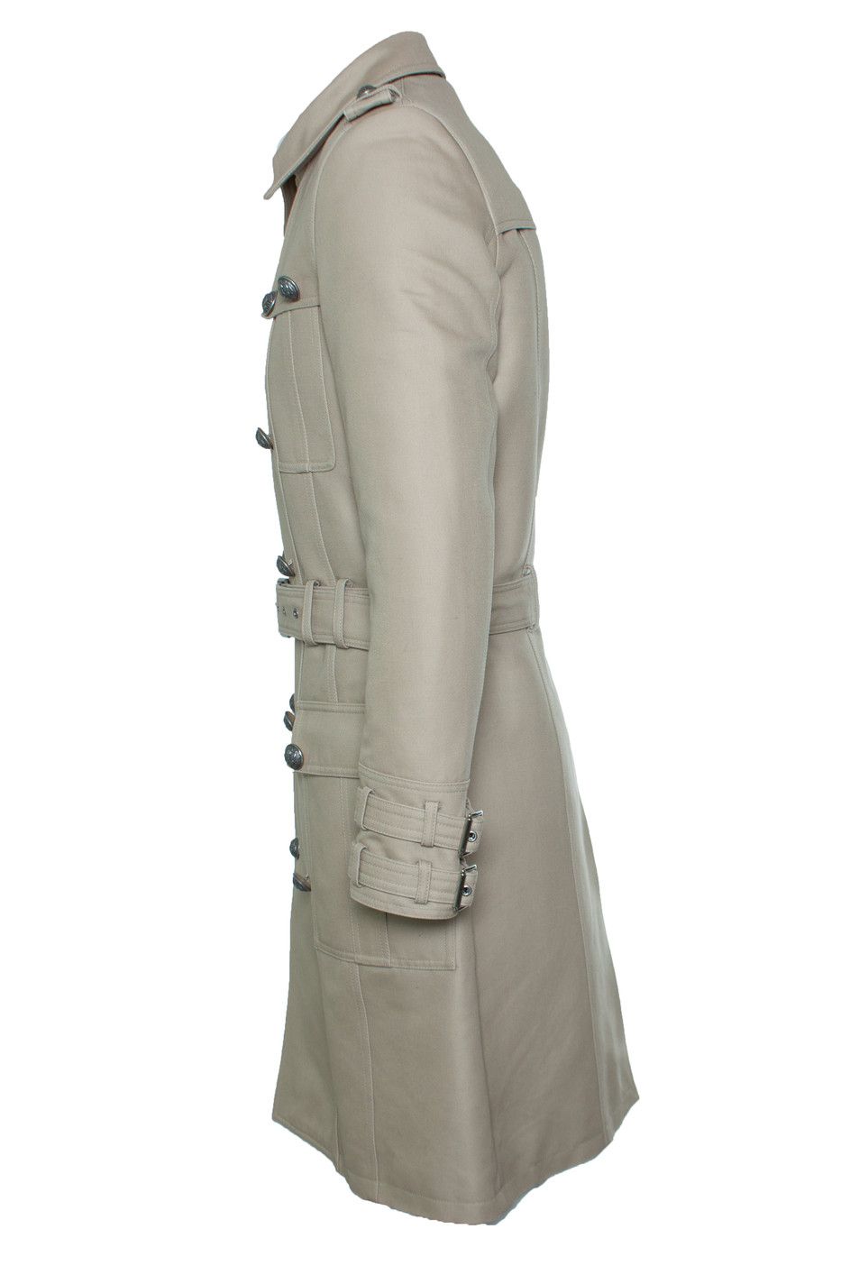Balmain Balmain, Beige cotton military trenchcoat Size US L / EU 52-54 / 3 - 2 Thumbnail