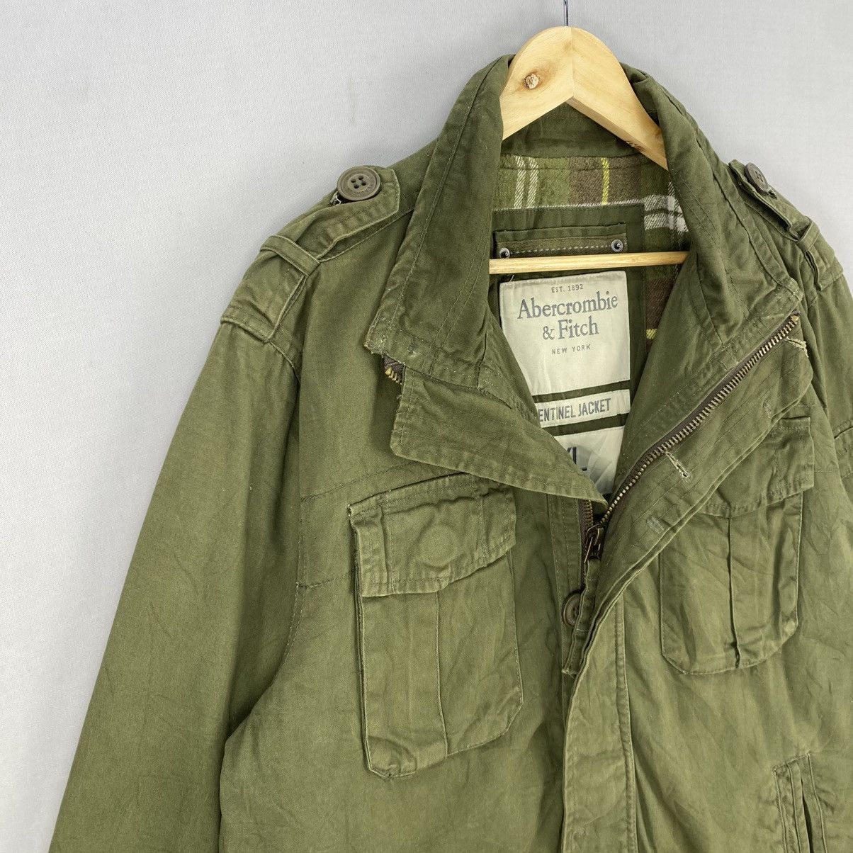 Abercrombie & Fitch Vintage 90’s Abercrombie & Fitch Sentinal Military Jacket Size US L / EU 52-54 / 3 - 2 Thumbnail