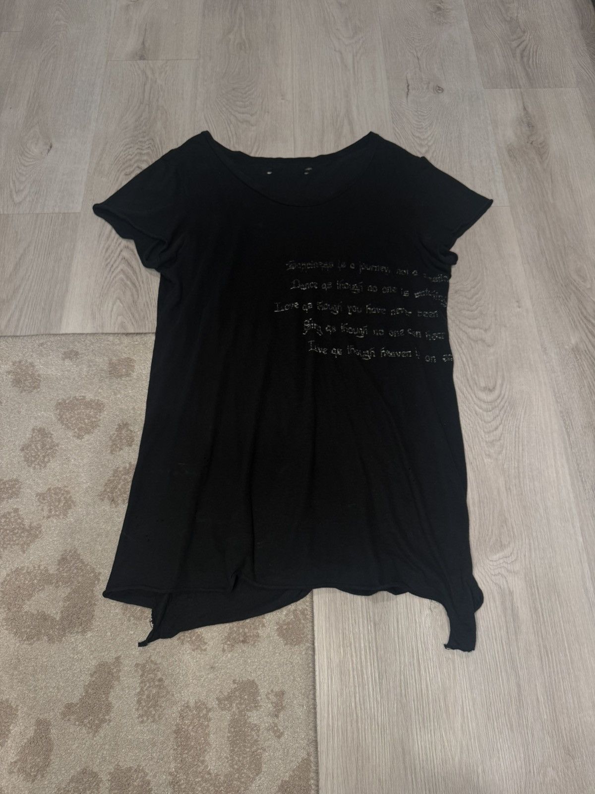 If Six Was Nine if six was nine poem tee!! Size US S / EU 44-46 / 1 - 1 Thumbnail