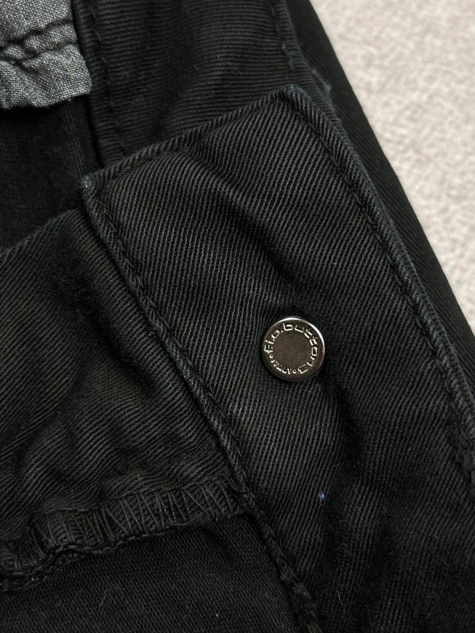Moschino Vintage Love Moscino Black Denim Pants Y2K 31 Size US 31 - 13 Thumbnail