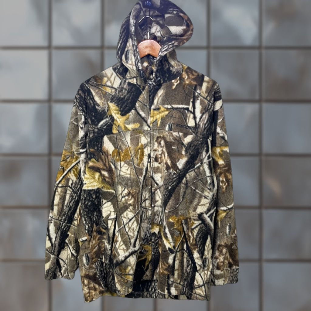 Polo Ralph Lauren VINTAGE Realtree Camo Zip Up Hoodie Fleece Sweatshirt Medium Size US S / EU 44-46 / 1 - 1 Thumbnail