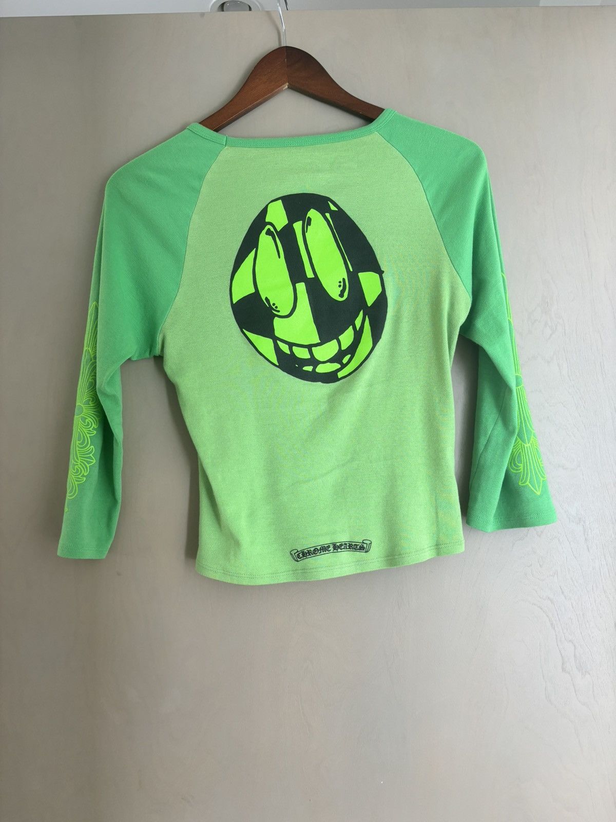 Chrome Hearts × Matty Boy Matty boy long sleeve crop top