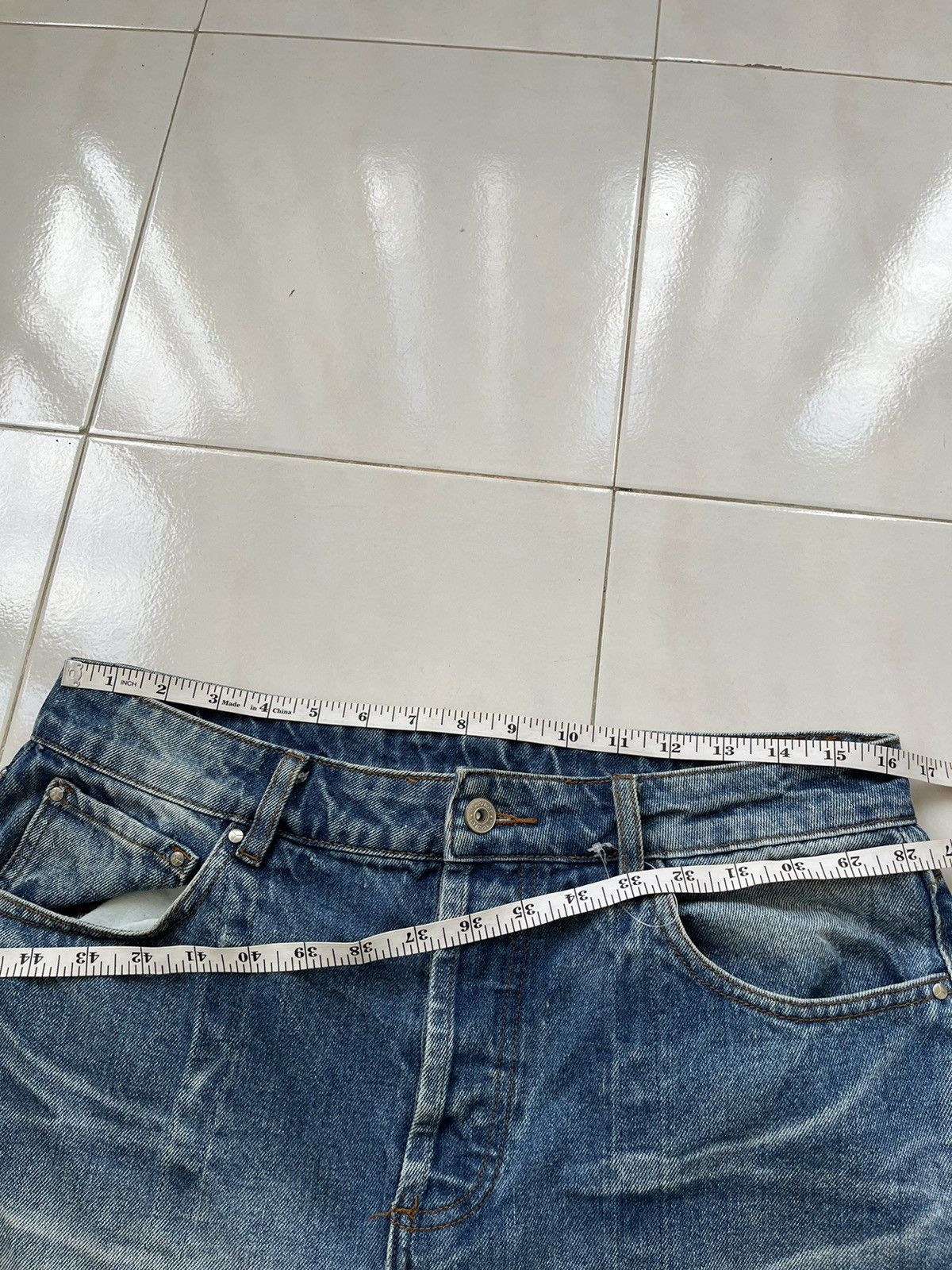 Y/Project Y/Project Wire Denim Distressed Unisex 👫 Size US 33 - 9 Thumbnail