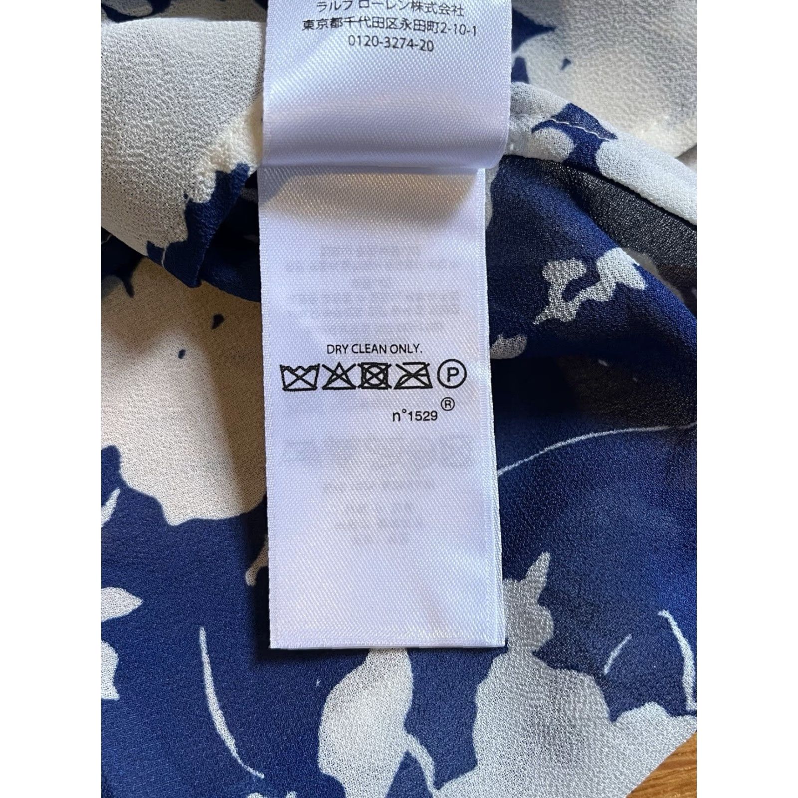 Polo Ralph Lauren Polo Ralph Lauren Blouse Womens Small Floral Blue Crepe Cap Sleeve Button Pleated Short Sleeve Size S / US 4 / IT 40 - 7 Thumbnail