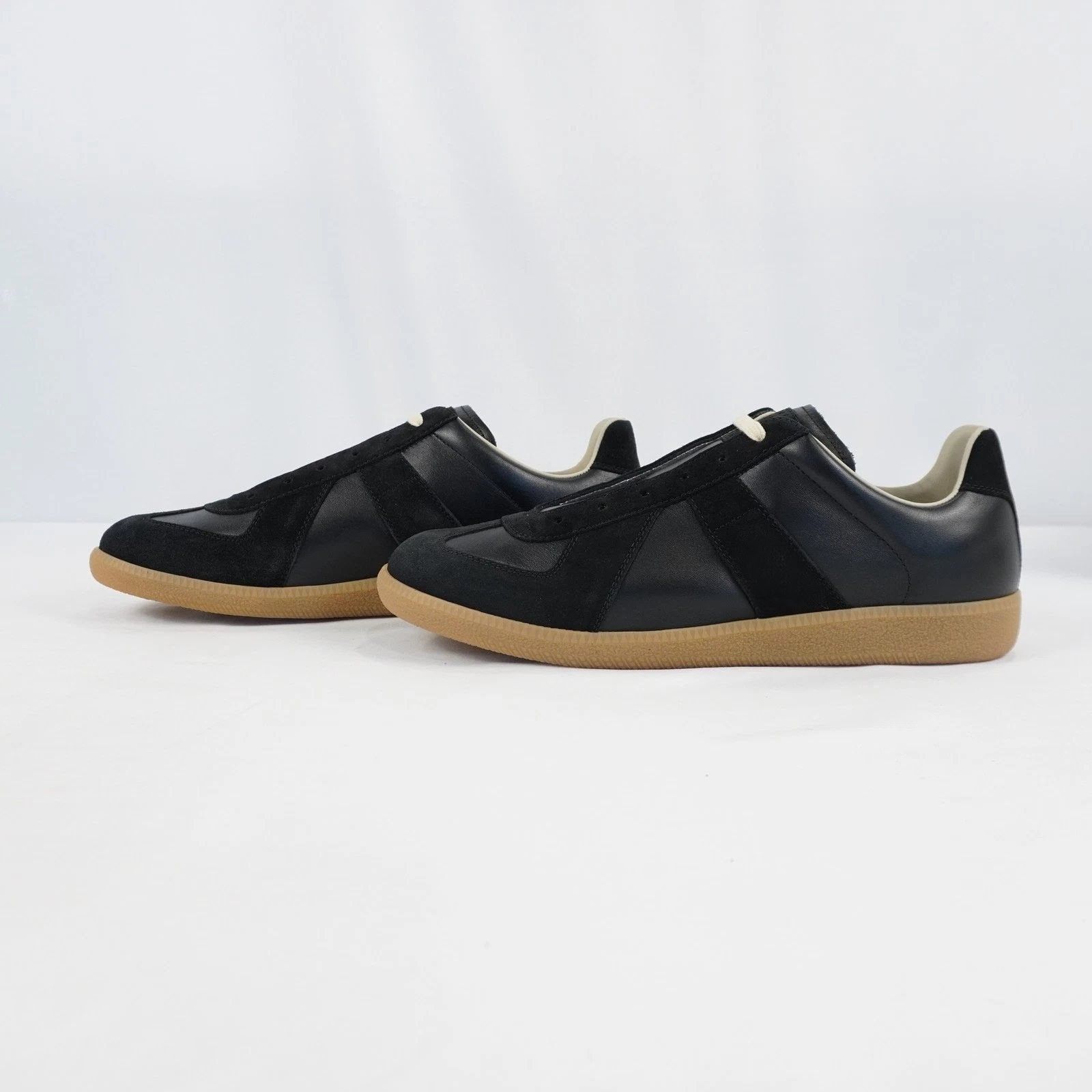 Maison Margiela Maison Margiela GAT Replica Black 11 44 Low Tops Gum Size US 11 / EU 44 - 9 Thumbnail
