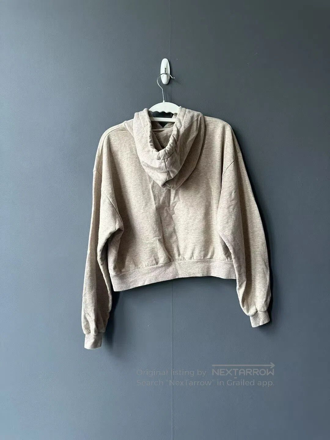 Celine CELINE Latte Embossed Triomphe Hoodie| Size S / US 4 / IT 40 - 2 Thumbnail