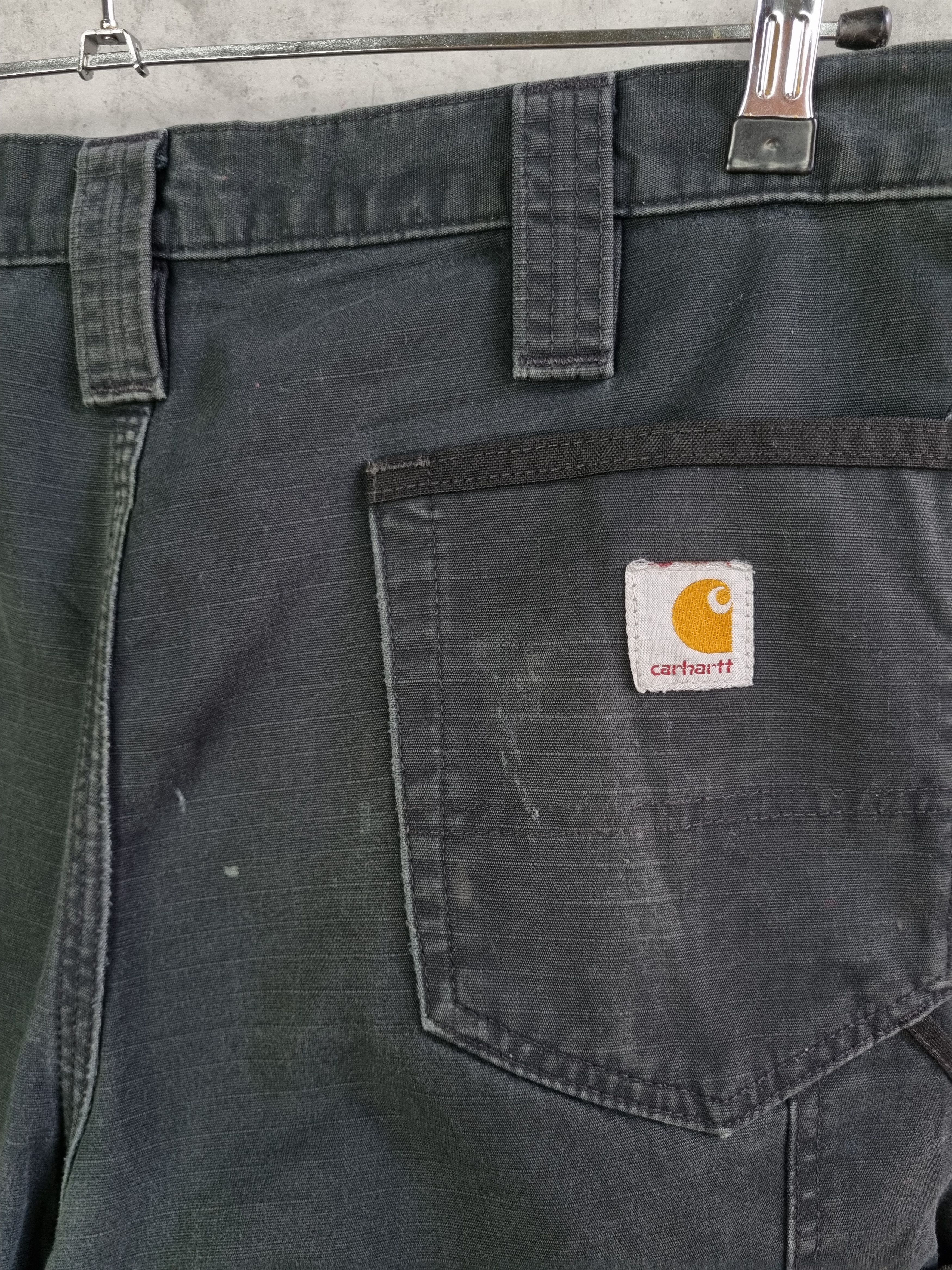 Carhartt × Vintage Faded CARHARTT Double knees Cargo Worker Pants Size US 34 / EU 50 - 16 Thumbnail