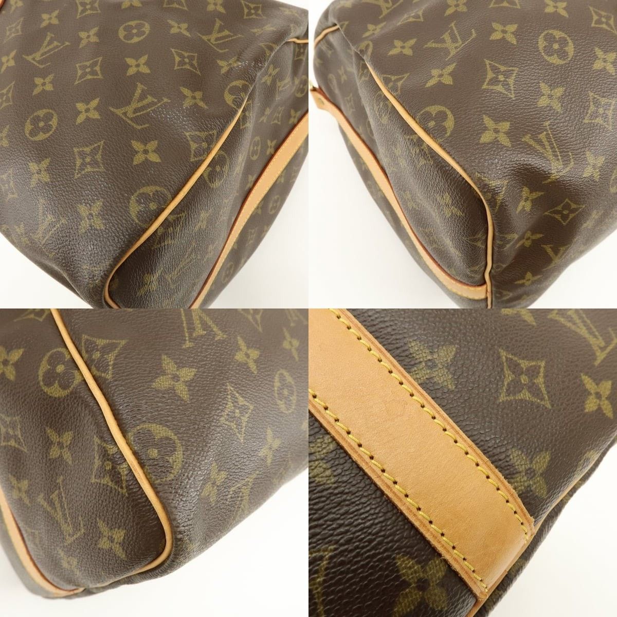 Louis Vuitton Louis Vuitton Monogram Keepall Bandouliere 55 Duffle Bag Size ONE SIZE - 5 Thumbnail