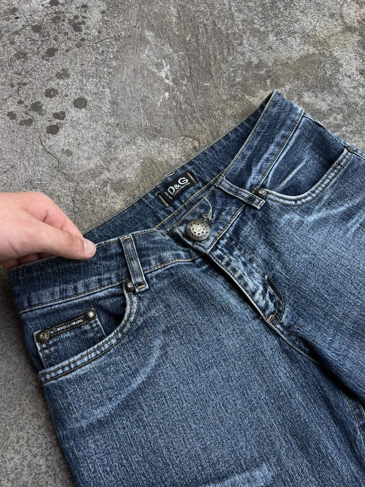 Dolce & Gabbana Crazy Vintage Dolce & Gabbana Big Logo Shorts Y2k Hysteric Size 28" / US 6 / IT 42 - 7 Thumbnail