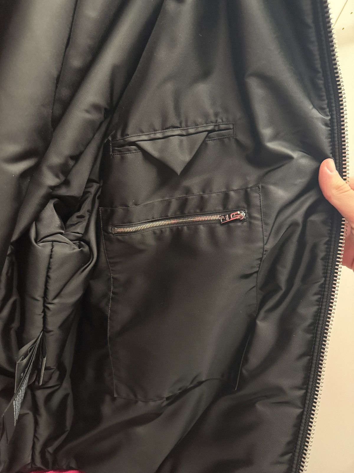 Prada Prada Nappa leather runway bomber Pink Size US M / EU 48-50 / 2 - 10 Thumbnail