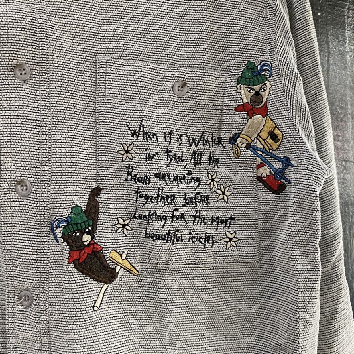 Jean Charles De Castelbajac Jean Charles de Castelbajac Embroidered Shirt - [1] Size US S / EU 44-46 / 1 - 5 Thumbnail