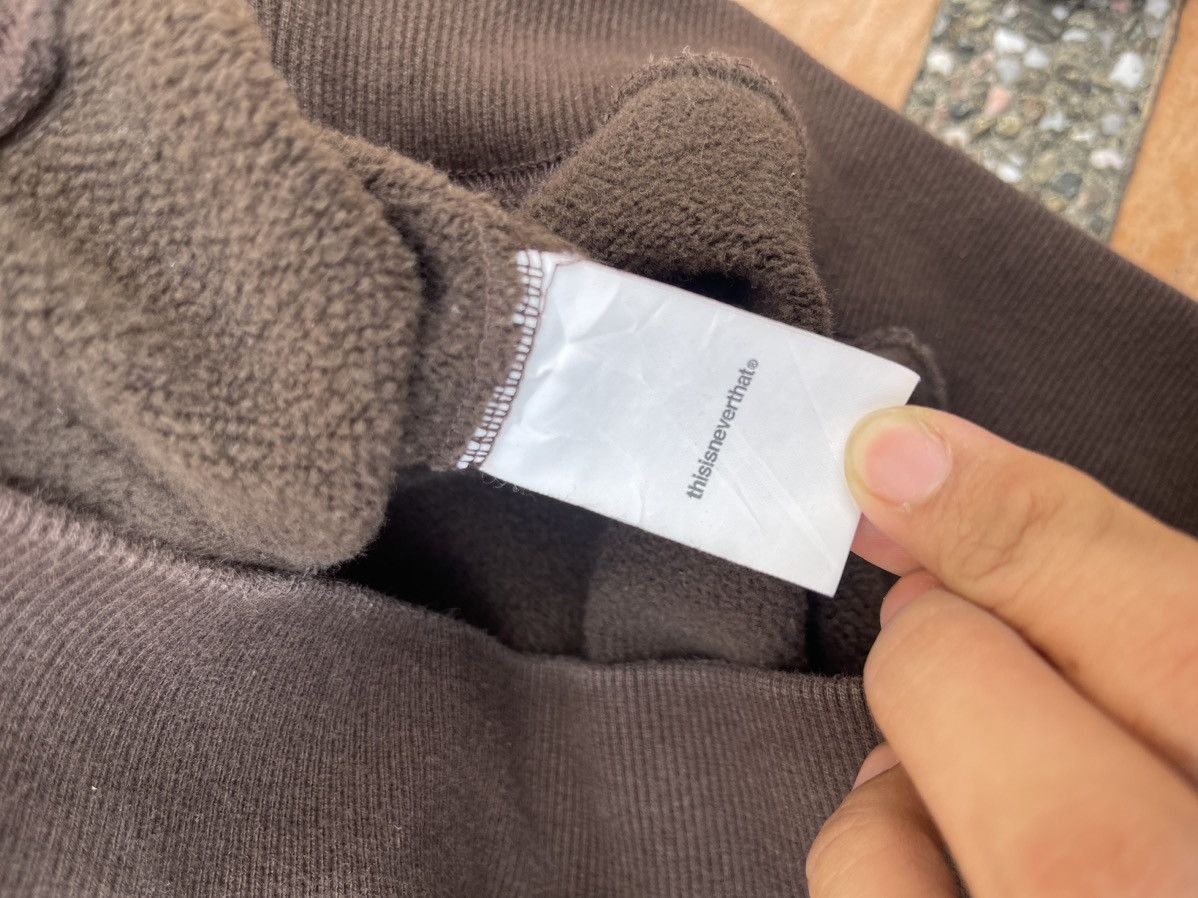 thisisneverthat THISISNEVERTHAT BROWN HOODIE Size US L / EU 52-54 / 3 - 6 Thumbnail