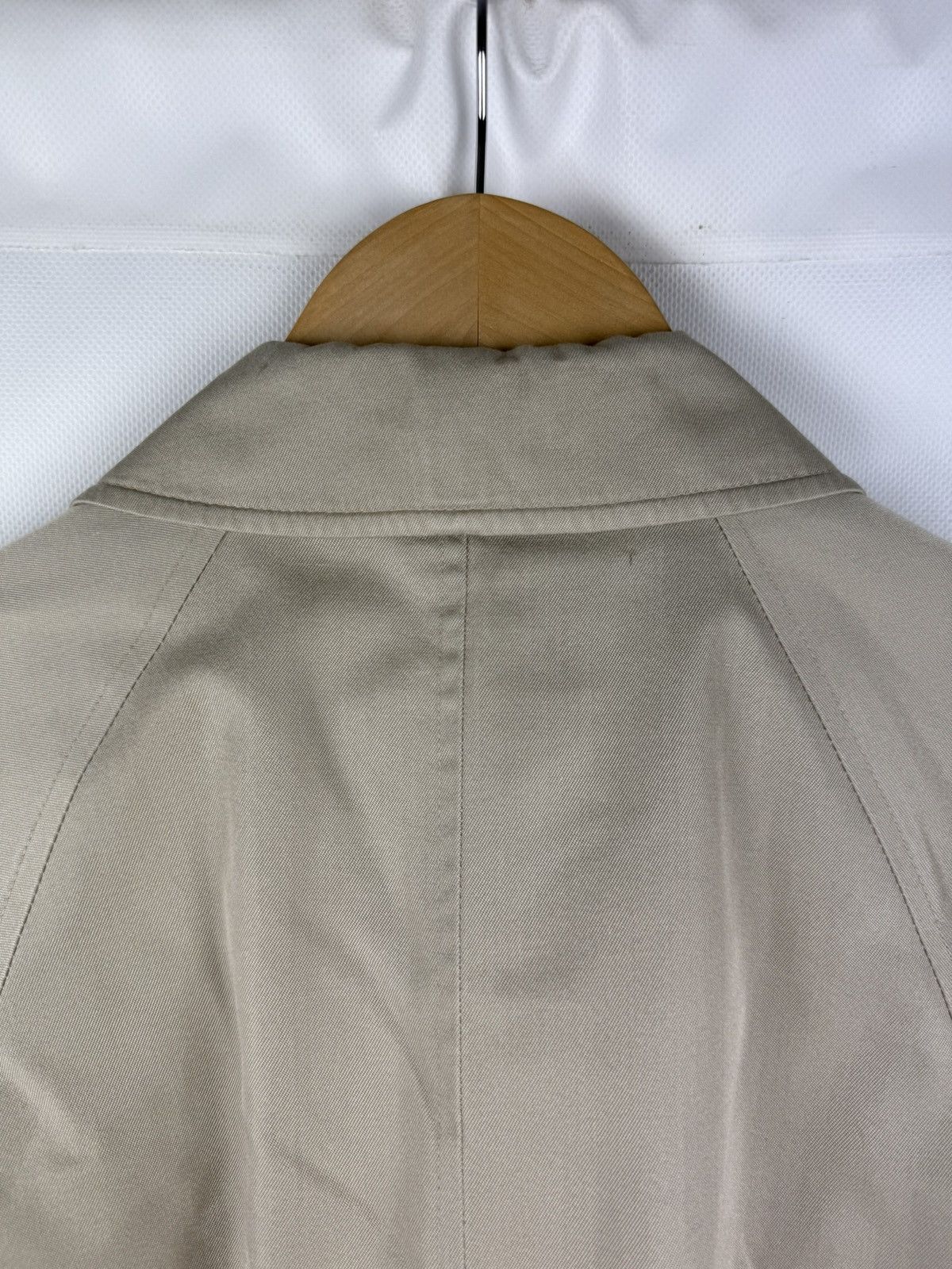 Burberry Burberrys Vintage Nova Check Lined Belted Trench Coat Jacket Size M / US 6-8 / IT 42-44 - 17 Thumbnail