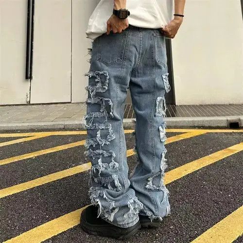Jean × Vintage Streetwear Men Straight Jeans 2024 Size US 38 / EU 54 - 3 Thumbnail