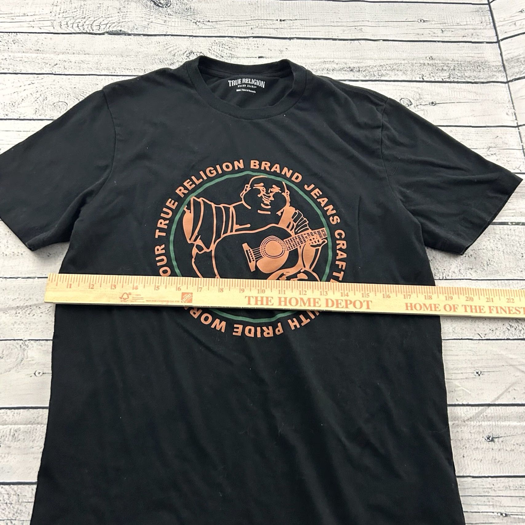 True Religion True Religion T-Shirt Short Sleeve Shirt Men's Small Black Size US S / EU 44-46 / 1 - 4 Thumbnail