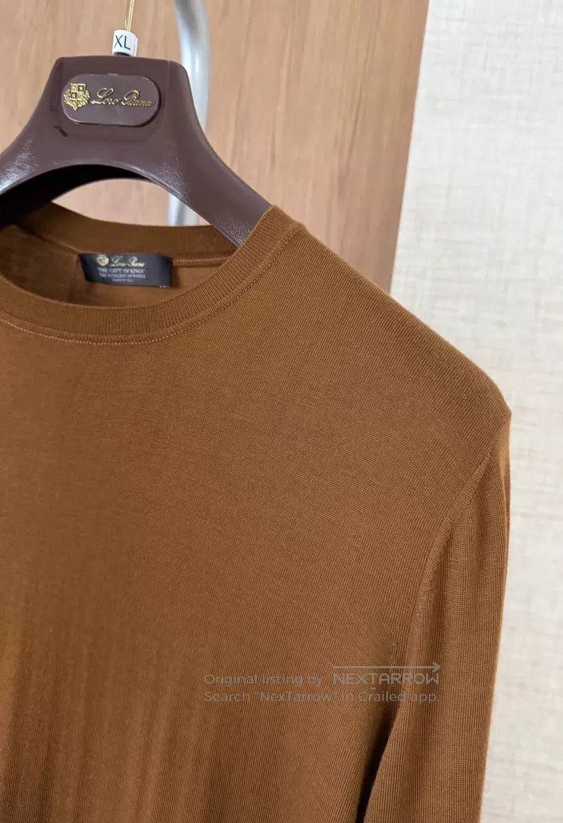 Loro Piana Loro Piana Ceiling Fabric GOK 12 Micron Knit Top Size US XXL / EU 58 / 5 - 3 Thumbnail