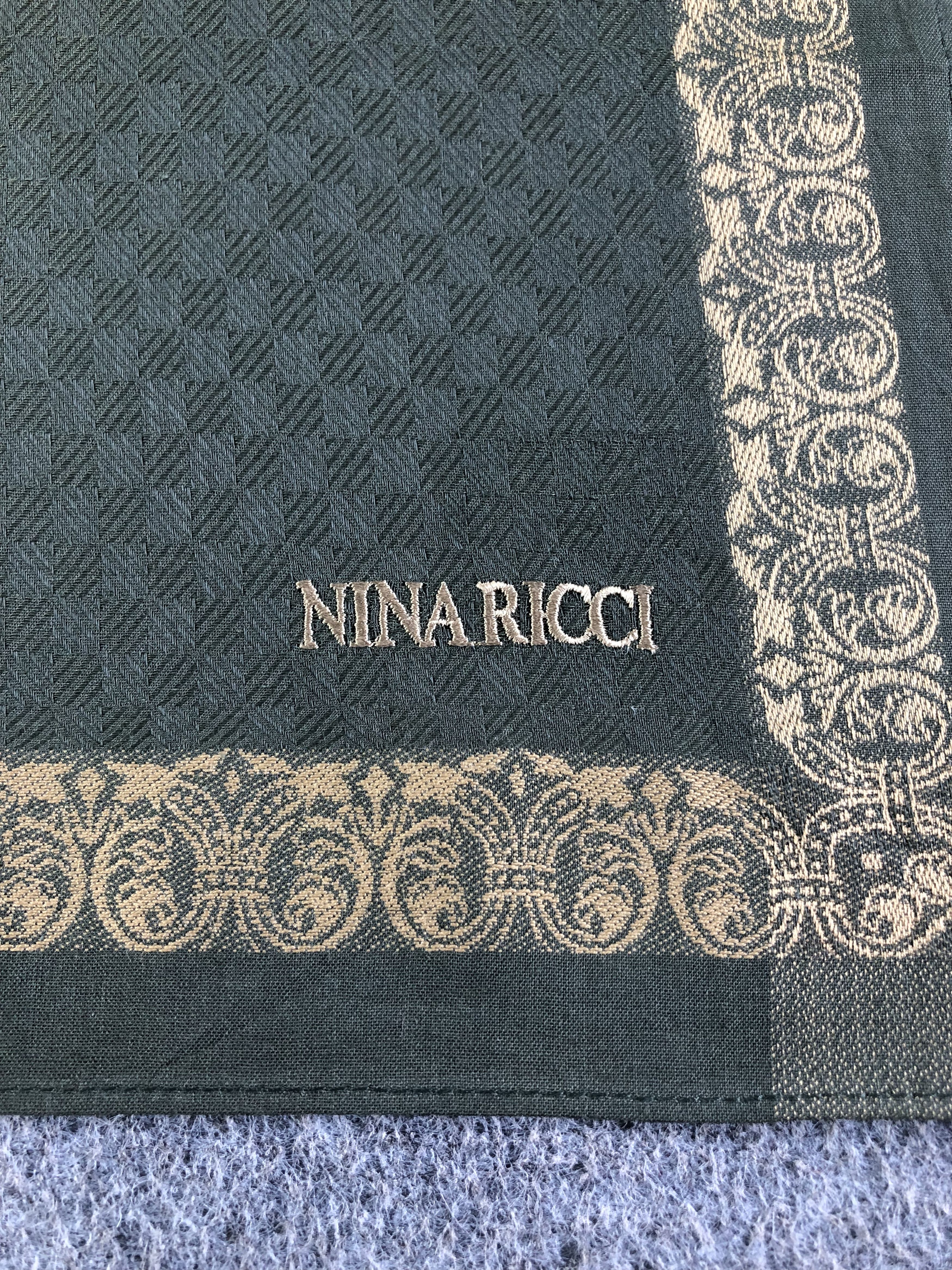 Nina Ricci Nina Ricci Handkerchief / Bandana / Neckerchief C363 Size ONE SIZE - 5 Thumbnail