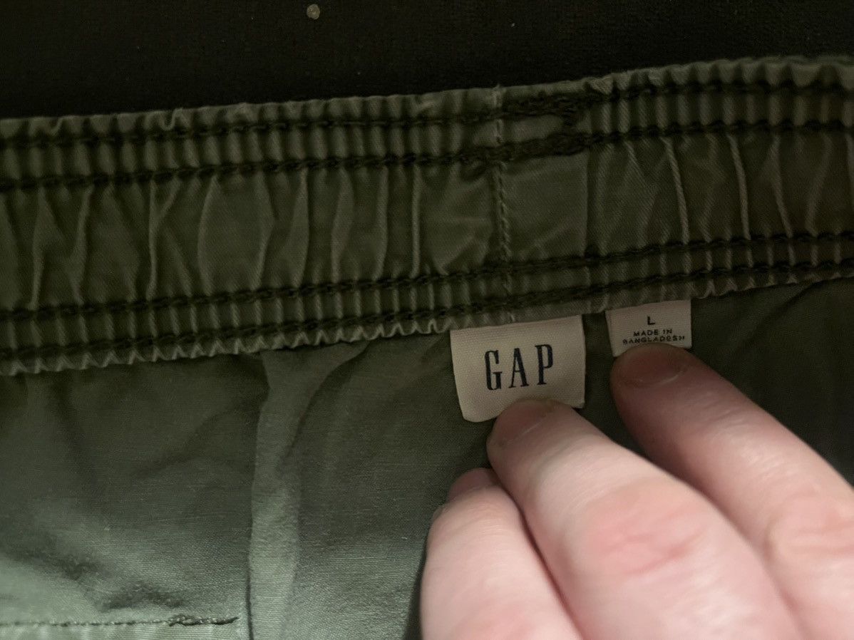 Gap Gap Drawstring Men's Large Green Shorts Size US 36 / EU 52 - 4 Thumbnail