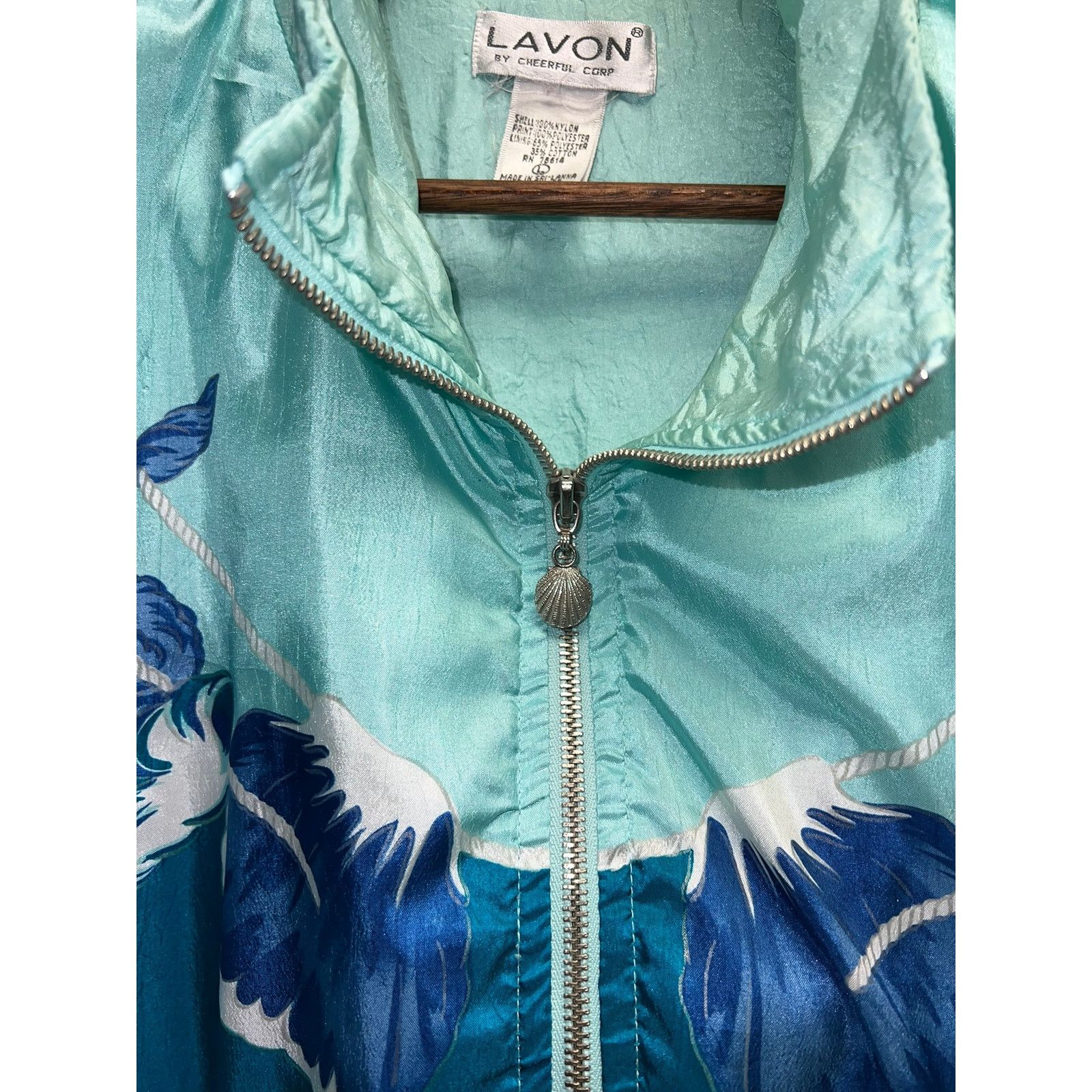 Vintage Vintage Womens Lavon Windbreaker Shells Shell Full Zip VTG L Size L / US 10 / IT 46 - 5 Thumbnail