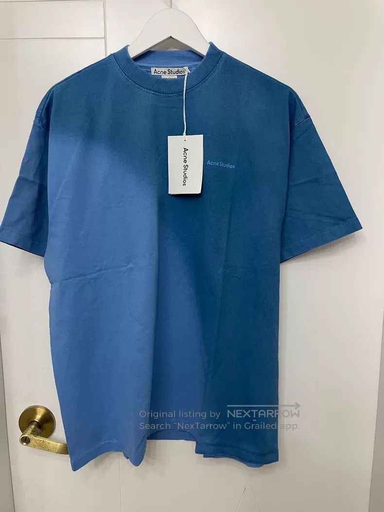 Acne Studios Acne Studios Authentic Blue Gradient Short Sleeve Size US XXS / EU 40 - 1 Thumbnail
