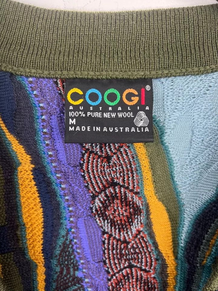 Coogi Vintage COOGI Australia Knit Cardigan Sweater RARE Size M Size US M / EU 48-50 / 2 - 5 Thumbnail