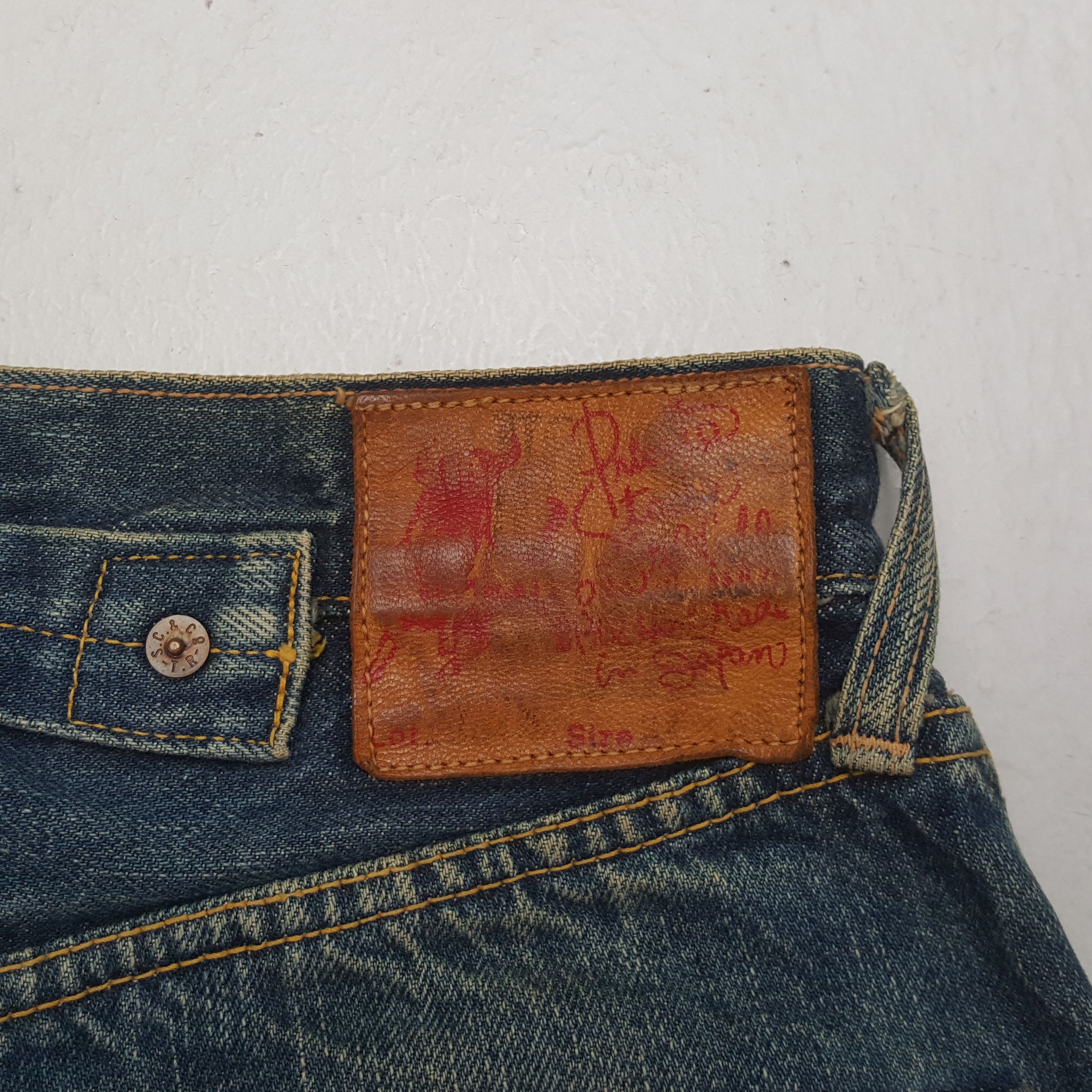 Evisu Evis Japanese Brand Streetwear Custom Daicock Jeans RR11 Size US 26 / EU 42 - 15 Thumbnail