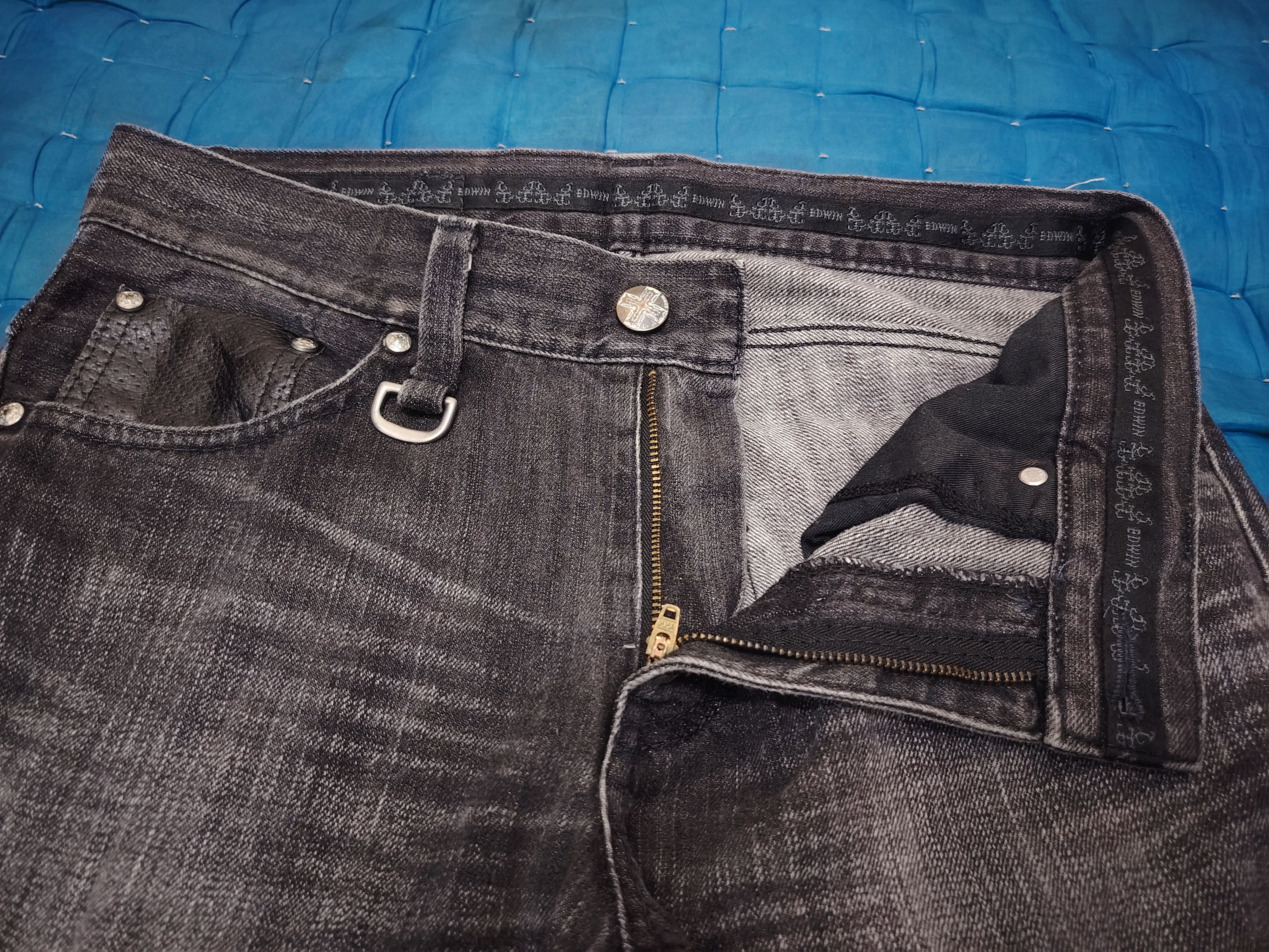 Edwin Japanese Edwin Flared jeans Half Leather Pocket Size US 31 - 7 Thumbnail