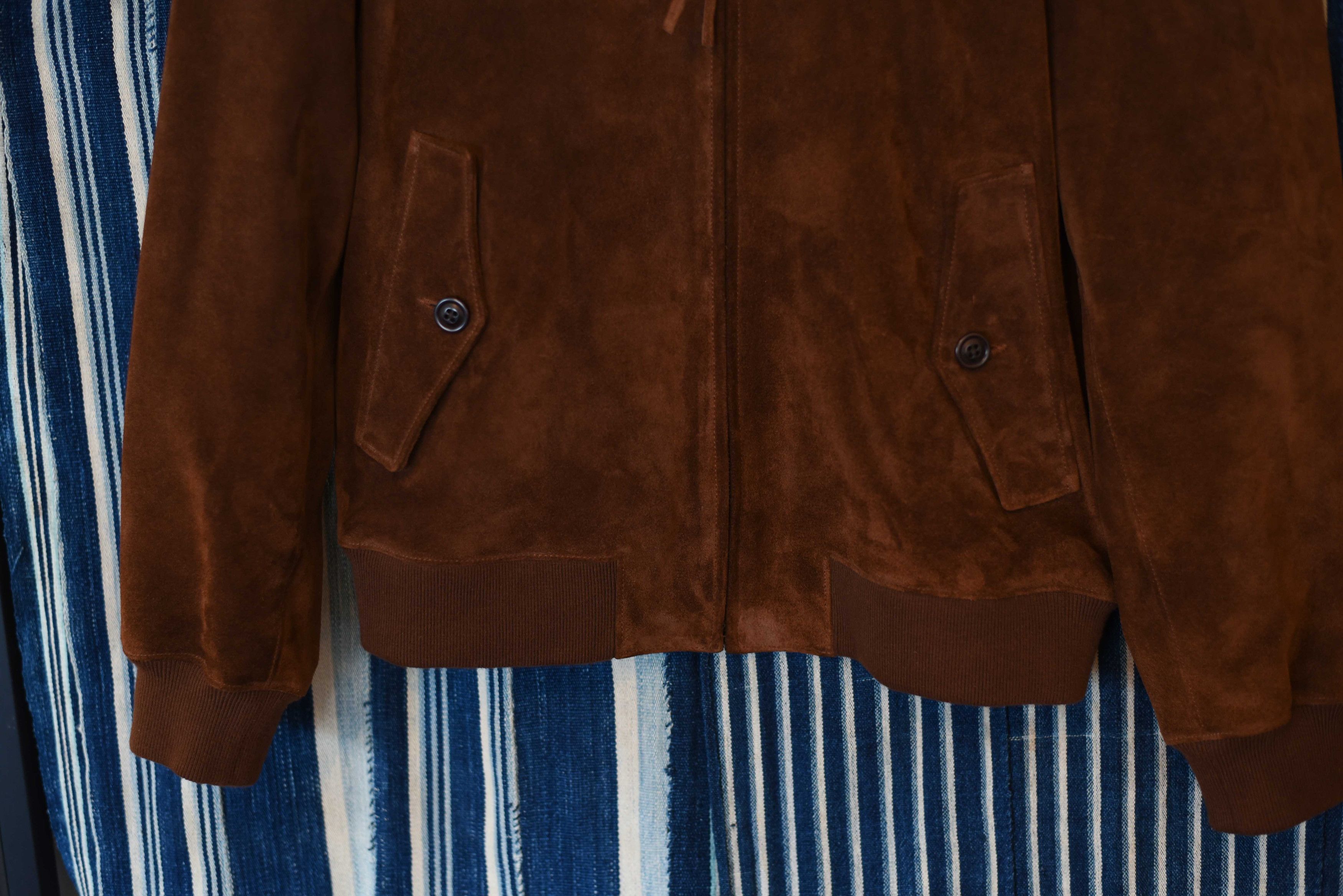 J.Crew New J.Crew Men's Italian Suede Jacket Mahogany Size Medium Size US M / EU 48-50 / 2 - 3 Thumbnail