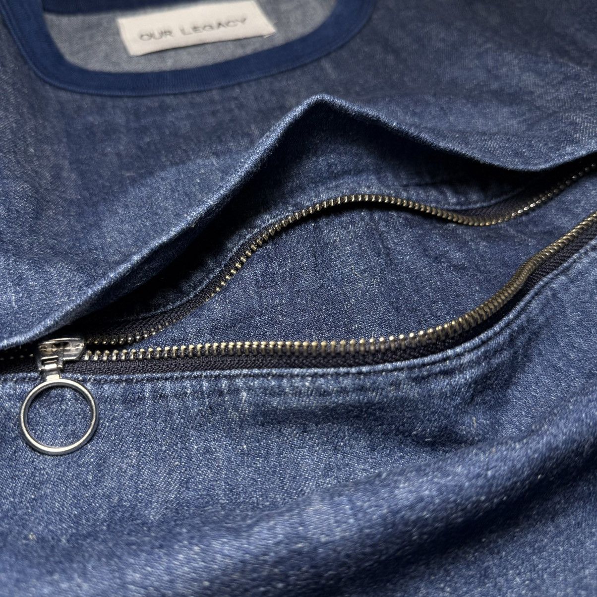 Our Legacy Our Legacy SS15 ‘Indigo’ Long Sleeve Crew in Blue Size US S / EU 44-46 / 1 - 3 Thumbnail