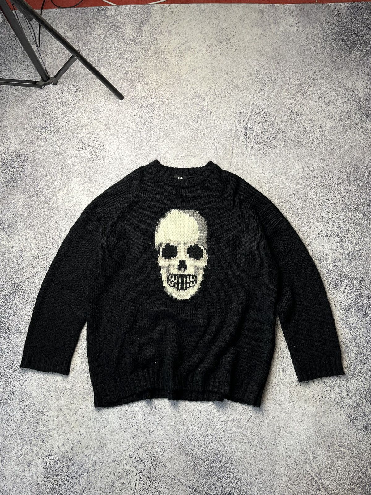 The Ragged Priest Y2K The Ragged Priest Skeleton Hype Sweater Knitted 90s Size US L / EU 52-54 / 3 - 2 Thumbnail