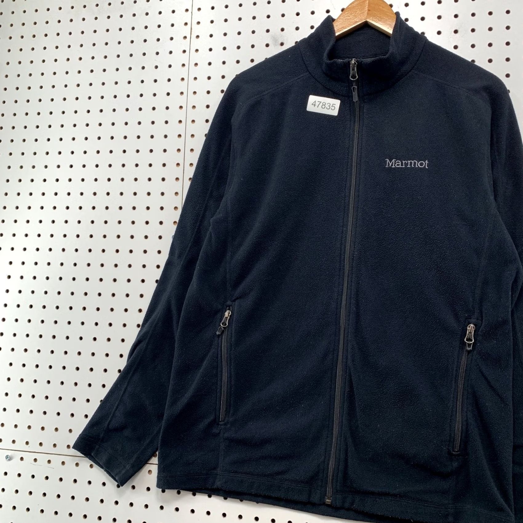 Marmot Marmot Fleece Jacket Mens Medium Black Outdoor Hike Casual Lightweight Layer Size US M / EU 48-50 / 2 - 5 Thumbnail