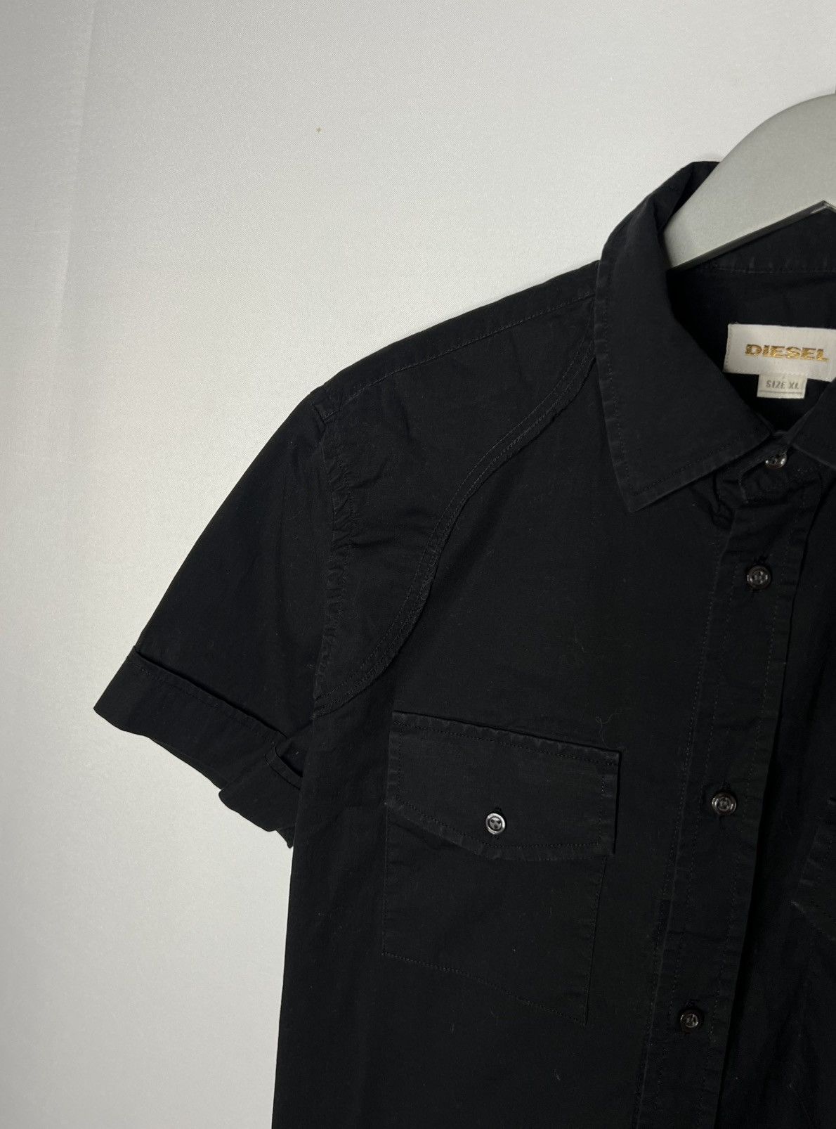 Diesel Diesel Luxury Shirt Short Sleeve Button Up Size US XL / EU 56 / 4 - 3 Thumbnail