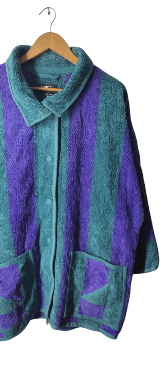 The Unbranded Brand VINTAGE UNICA FASHION MADE IN FINLAND HEAVY JACKET Size XL / US 12-14 / IT 48-50 - 5 Thumbnail