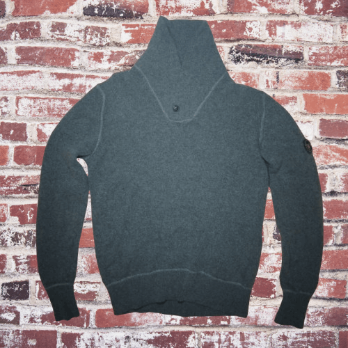Avirex 🔥 Avirex Shawl Collar Merino Wool Blend Sweater Size US M / EU 48-50 / 2 - 2 Thumbnail