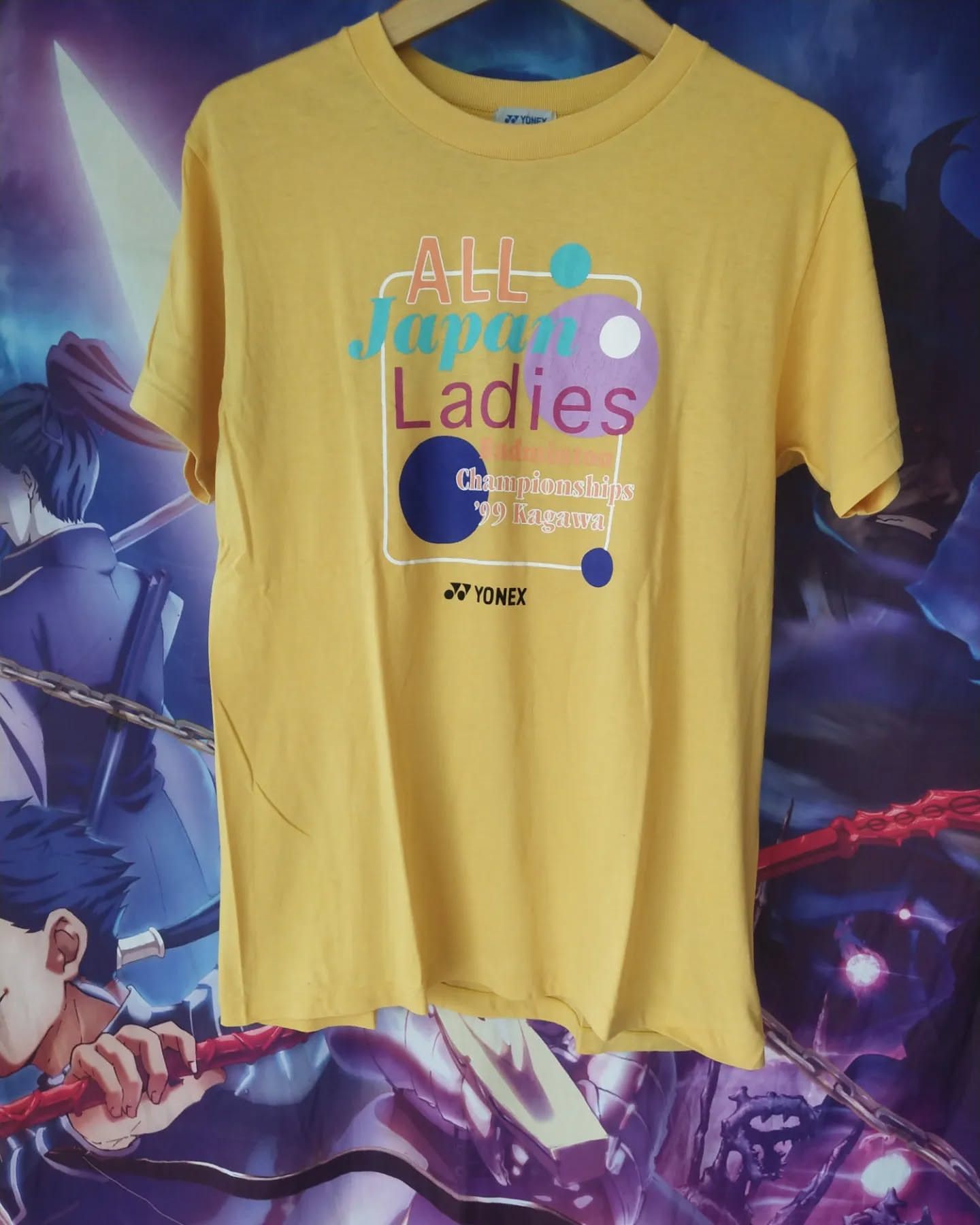 Vintage Vintage 1999 Yonex All Japan Ladies Badminton Tee – Kagawa Size US M / EU 48-50 / 2 - 1 Thumbnail
