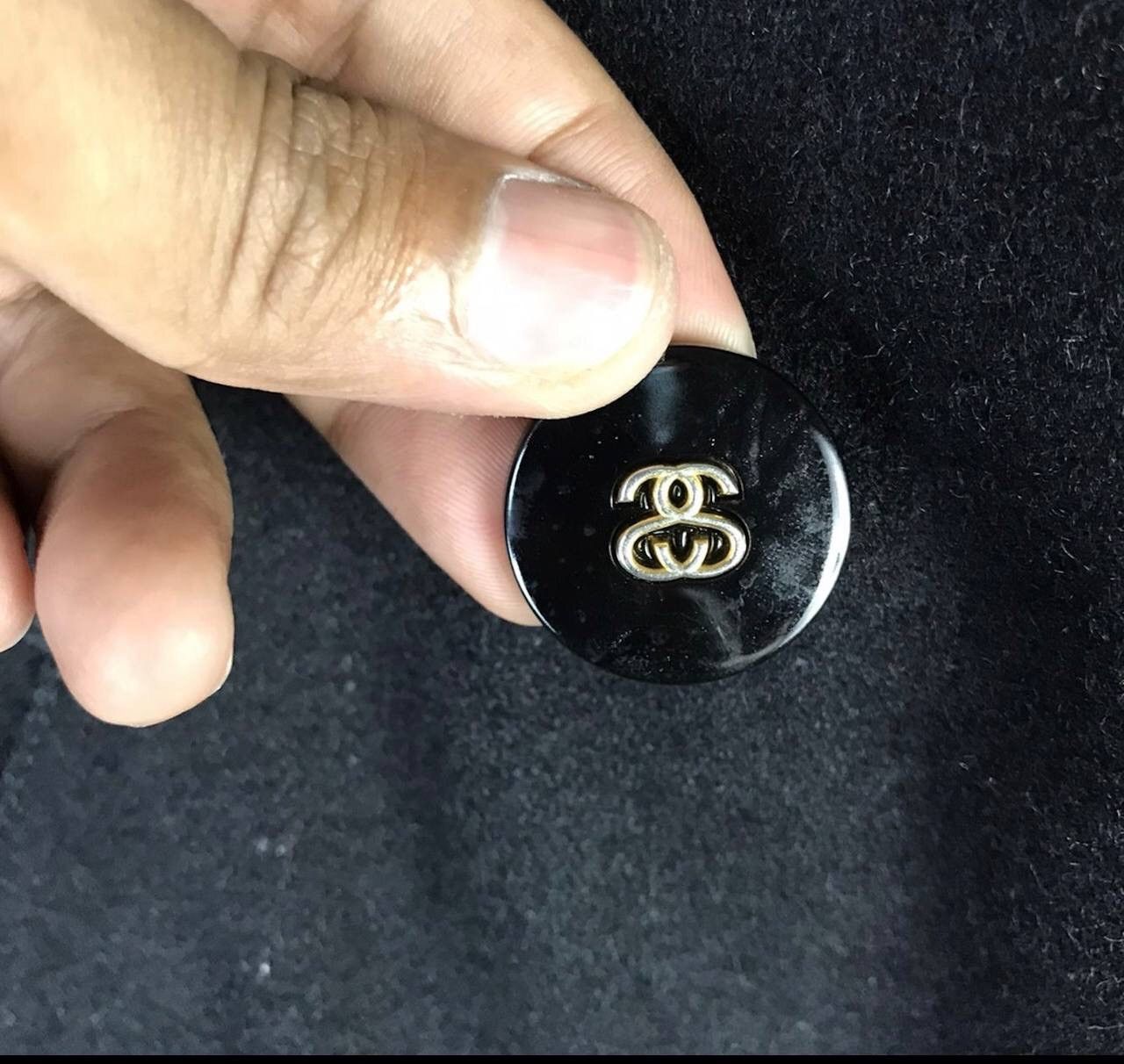 Stussy VINTAGE STUSSY WOOL DOUBLE BREASTED PEACOAT JACKET Size M / US 6-8 / IT 42-44 - 6 Thumbnail